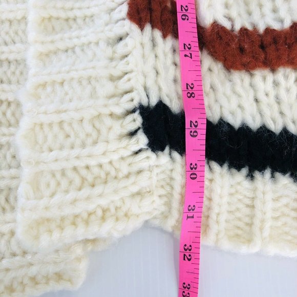 VOLCOM Women's BNWT The Big Cozy Chunky Knit Cardigan Size Med RRP $120 - Picture 9 of 9